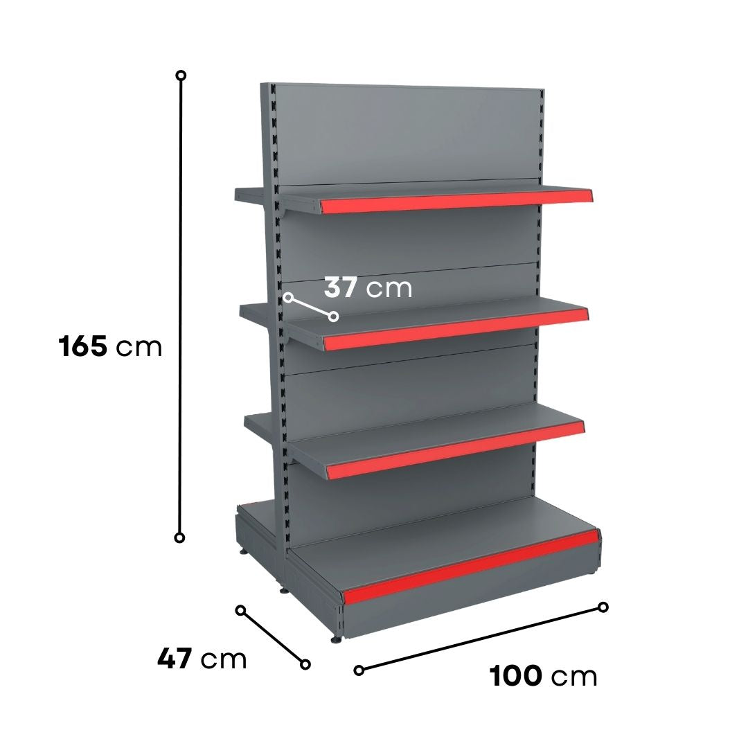 Gondola-Unit-B470-1650-470-3×370-1000-grey