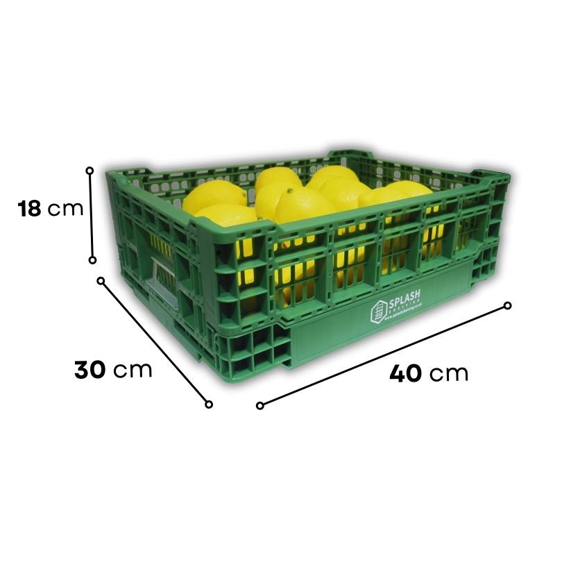 Green Collapsible Vegetable Basket