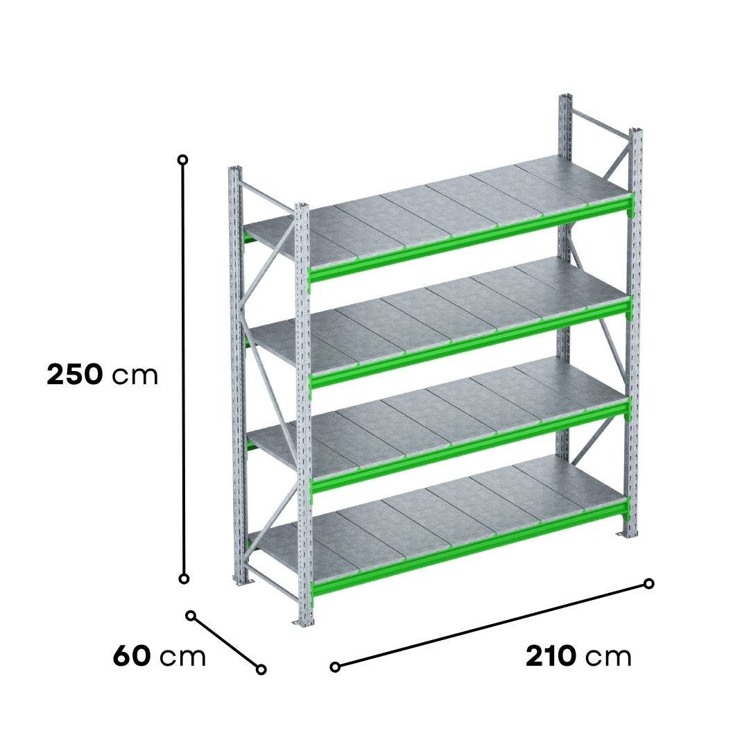 Racking Storage Unit – 2500x2100x600 dimensions