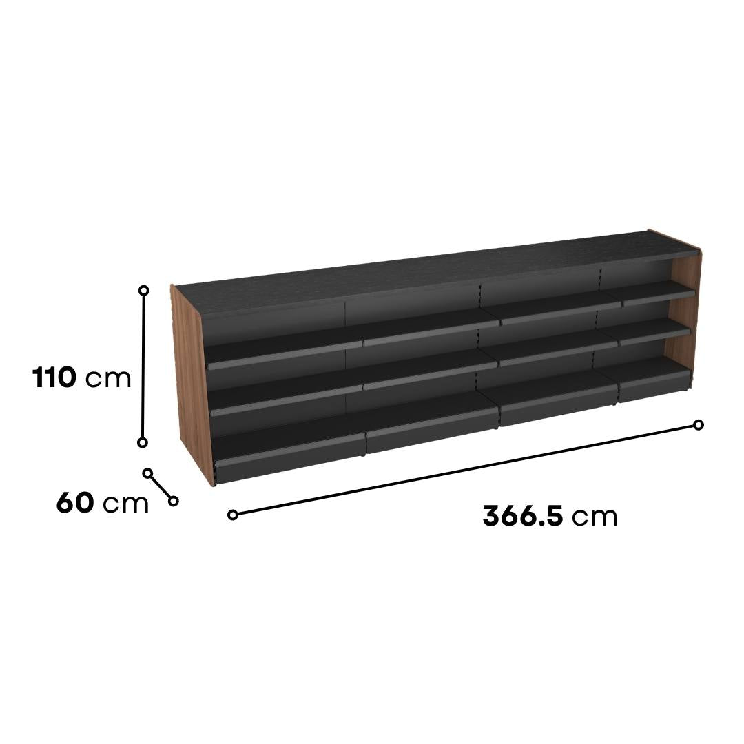 Shop Counter - Flat (366.5)