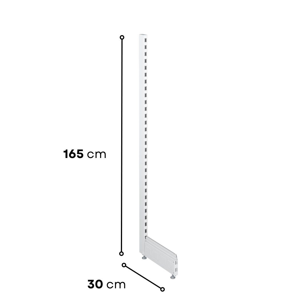 Wall Unit End Leg 1650-300