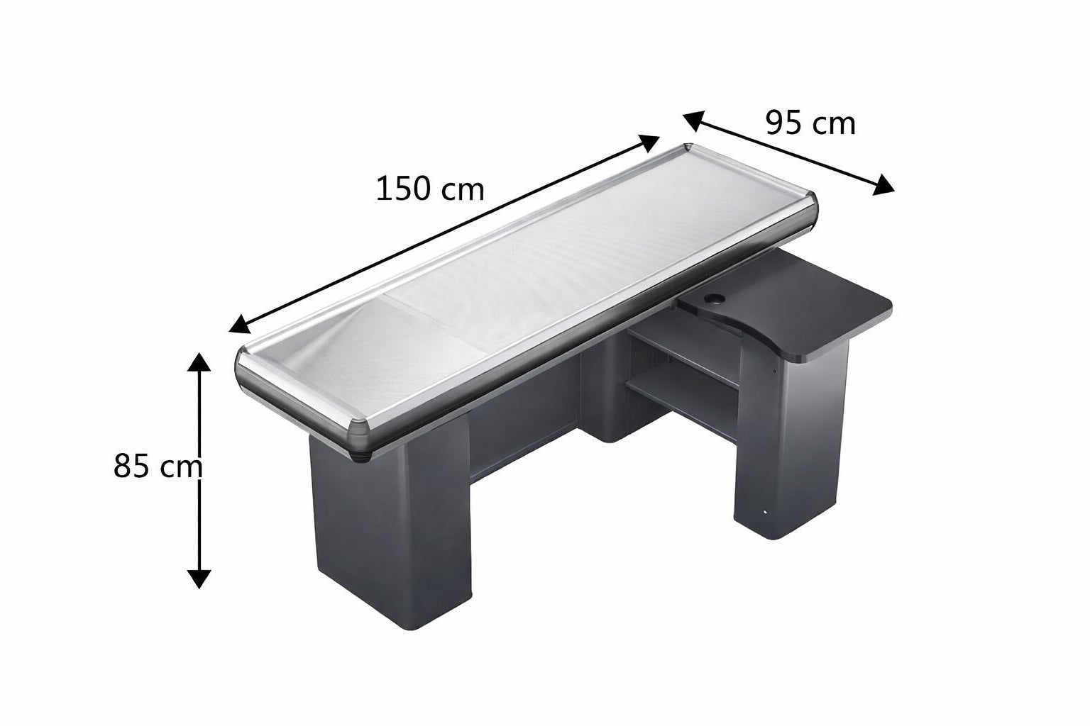 L Type Cash Desk Counter — view 2
