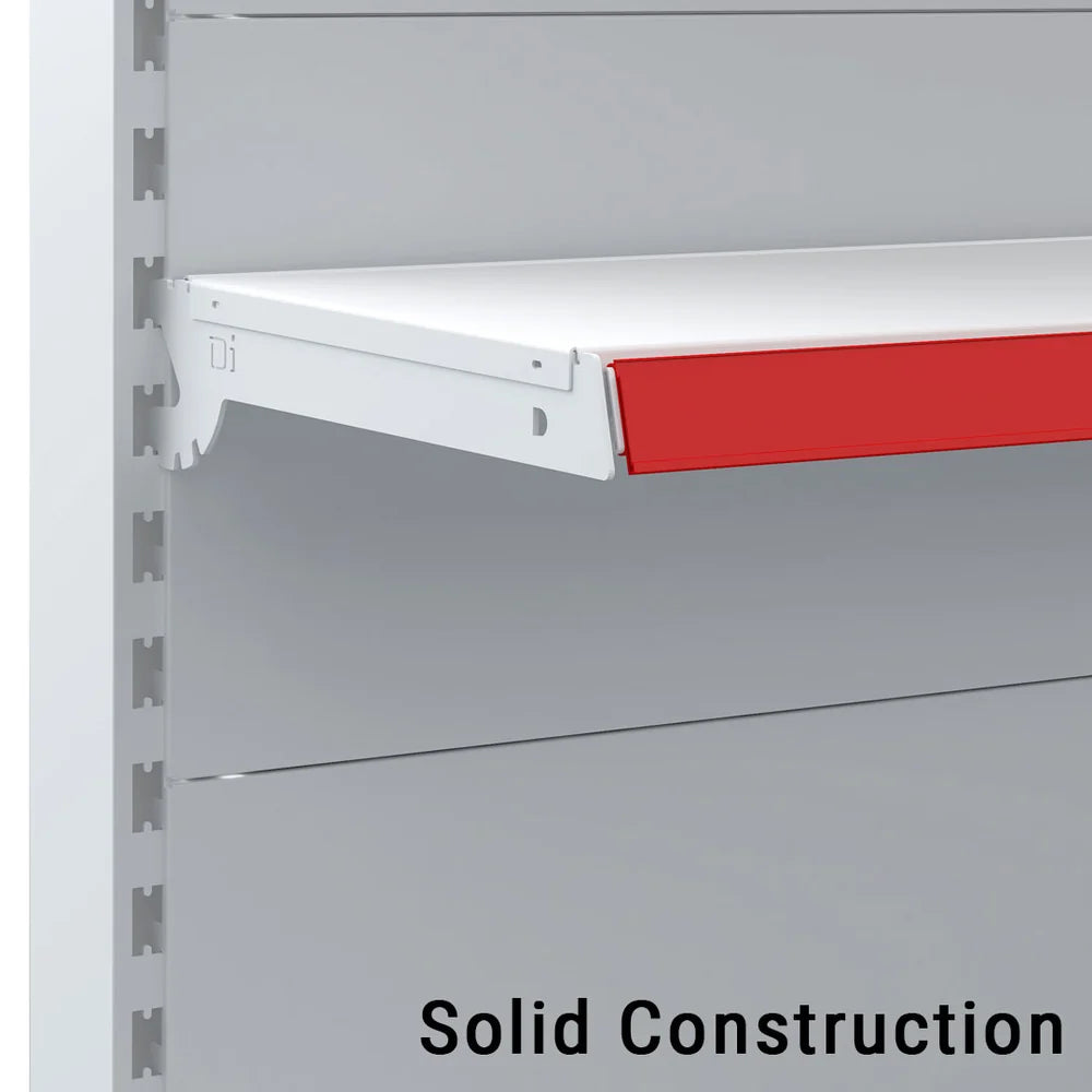 1.8m Wall Shelving Unit – 470mm Base & 370mm Upper Shelves - view 7