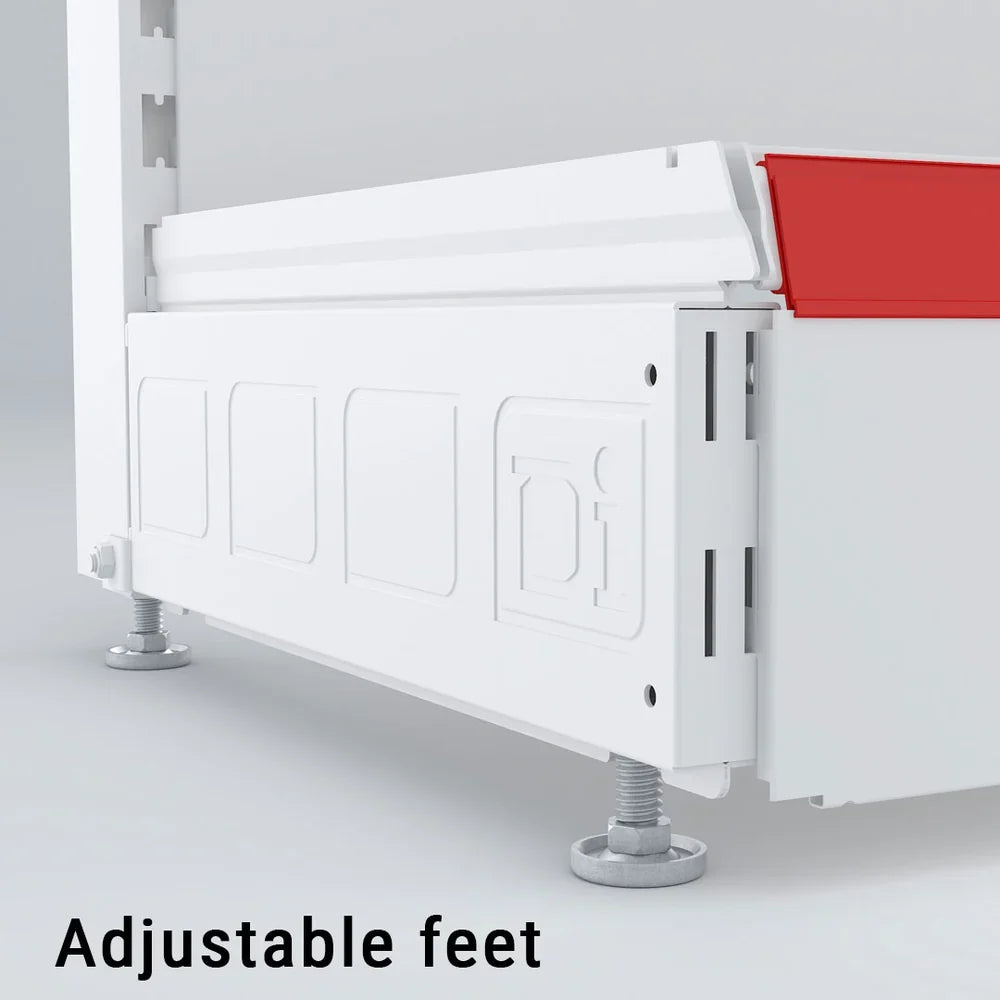 1.8m Double-Sided Gondola Shelving – 300mm Base & 300mm Upper Shelves - view 5