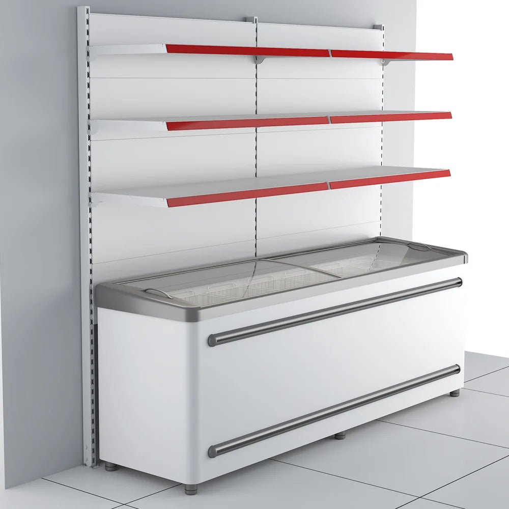 1.8m Over-Freezer Wall Shelving – 370mm Shelves - view 2