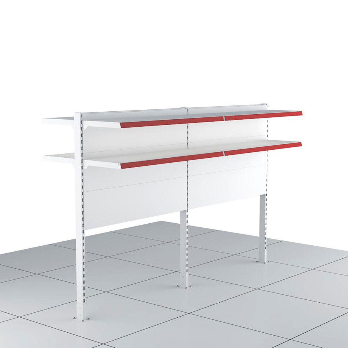 Gondola Over Freezer Shelving Unit 165 (2 Shelves) — view 3