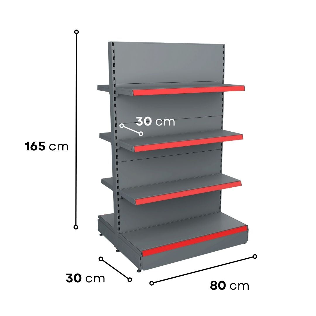 Gondola-Unit-B300-1650-300-3×300-800-grey