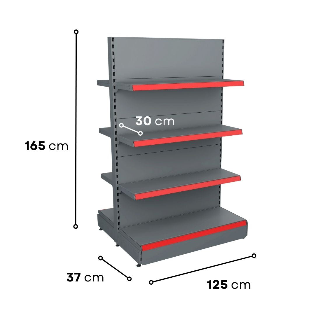 Gondola-Unit-B370-1650-370-3×300-1250-grey
