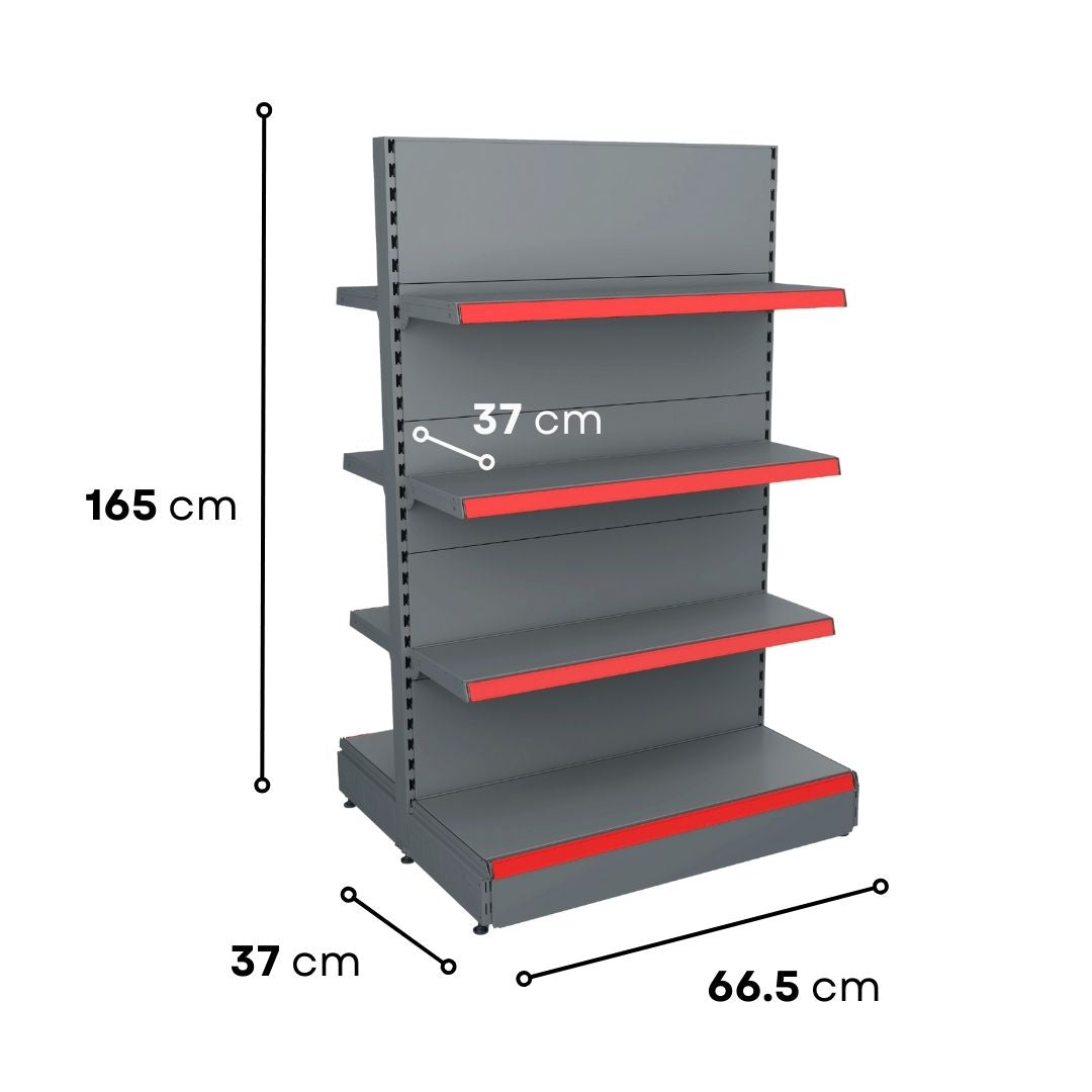 Gondola-Unit-B370-1650-370-3×370-665-grey