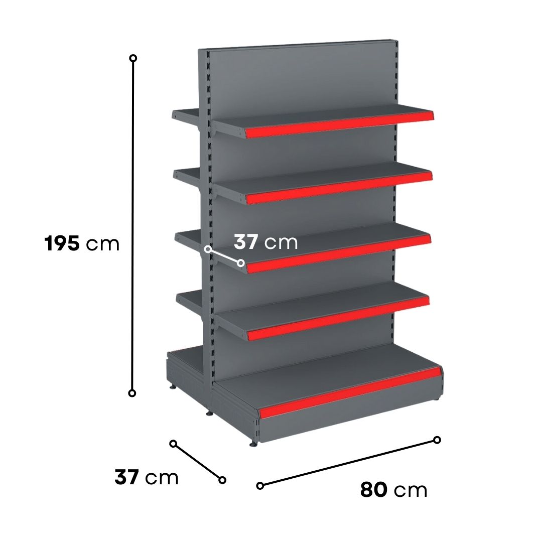 Gondola-Unit-B370-1950-370-4×370-800-grey