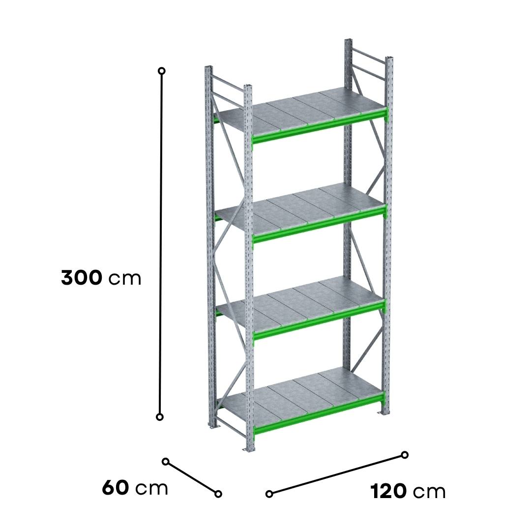 Racking Storage Unit – 3000X1200X600 dimensions