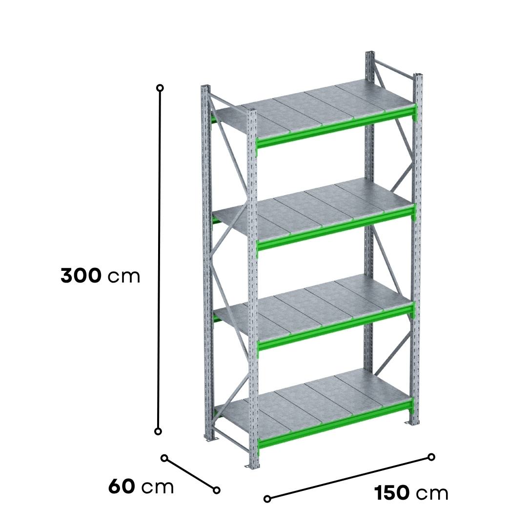 Racking Storage Unit – 3000X1500X600 dimensions