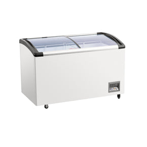 Frigola SD-628 545L Curved Glass Commercial Chest Freezer — view 1