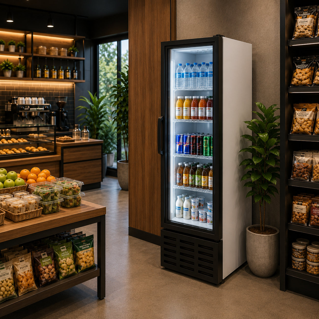 Frigola SDS 265 DC1 YF 250L Single Door Commercial Display Cooler — view 2