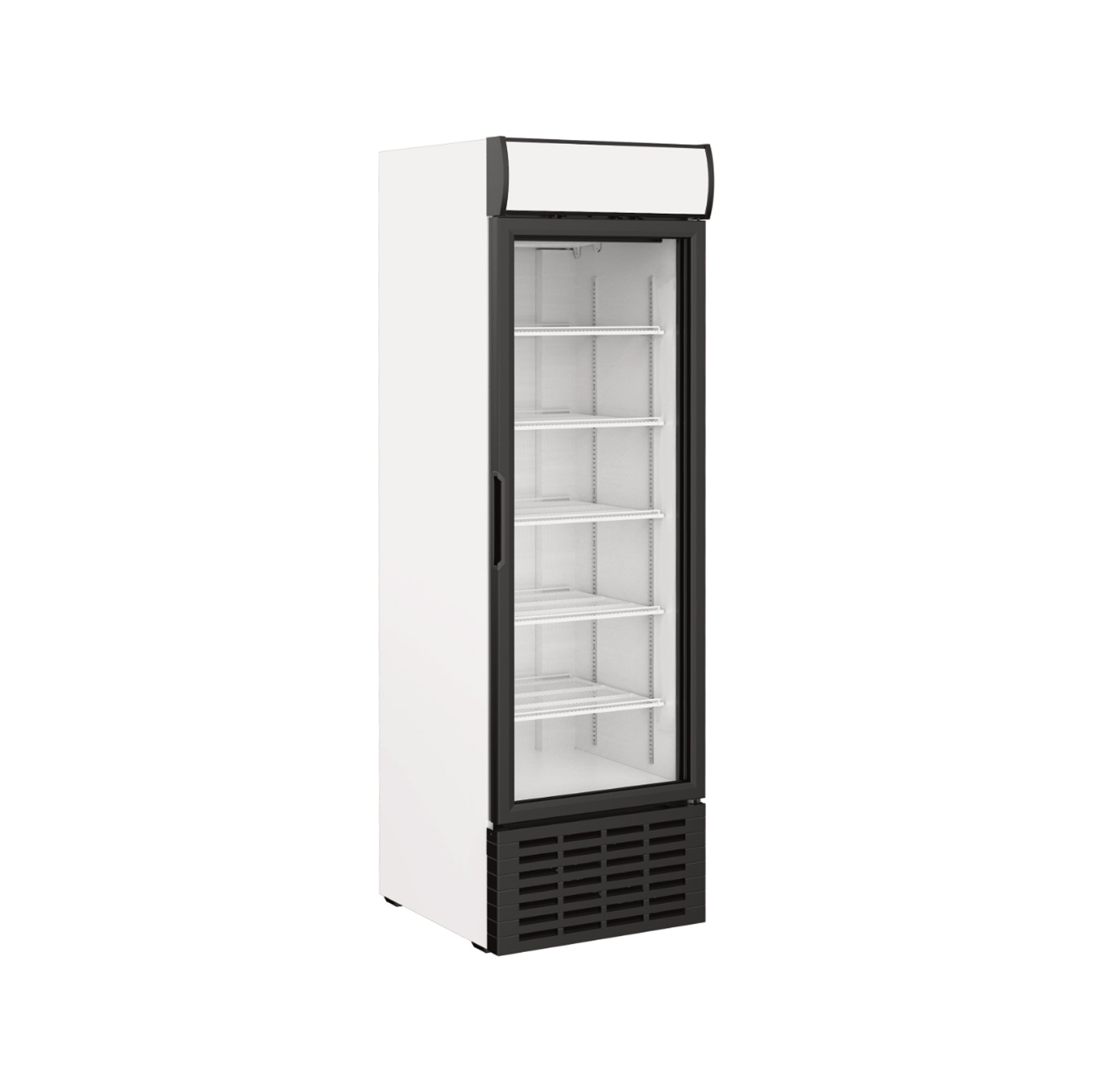 Frigola SDS 510 DC1 CF 526L Single Door Commercial Display Cooler with Illuminated Canopy — view 1