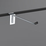 Slatwall Hooks Accessory Single Prong Shop Display 6" 15 cm