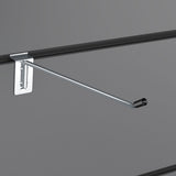 Slatwall Hooks Accessory Single Prong Shop Display 8" 20 cm