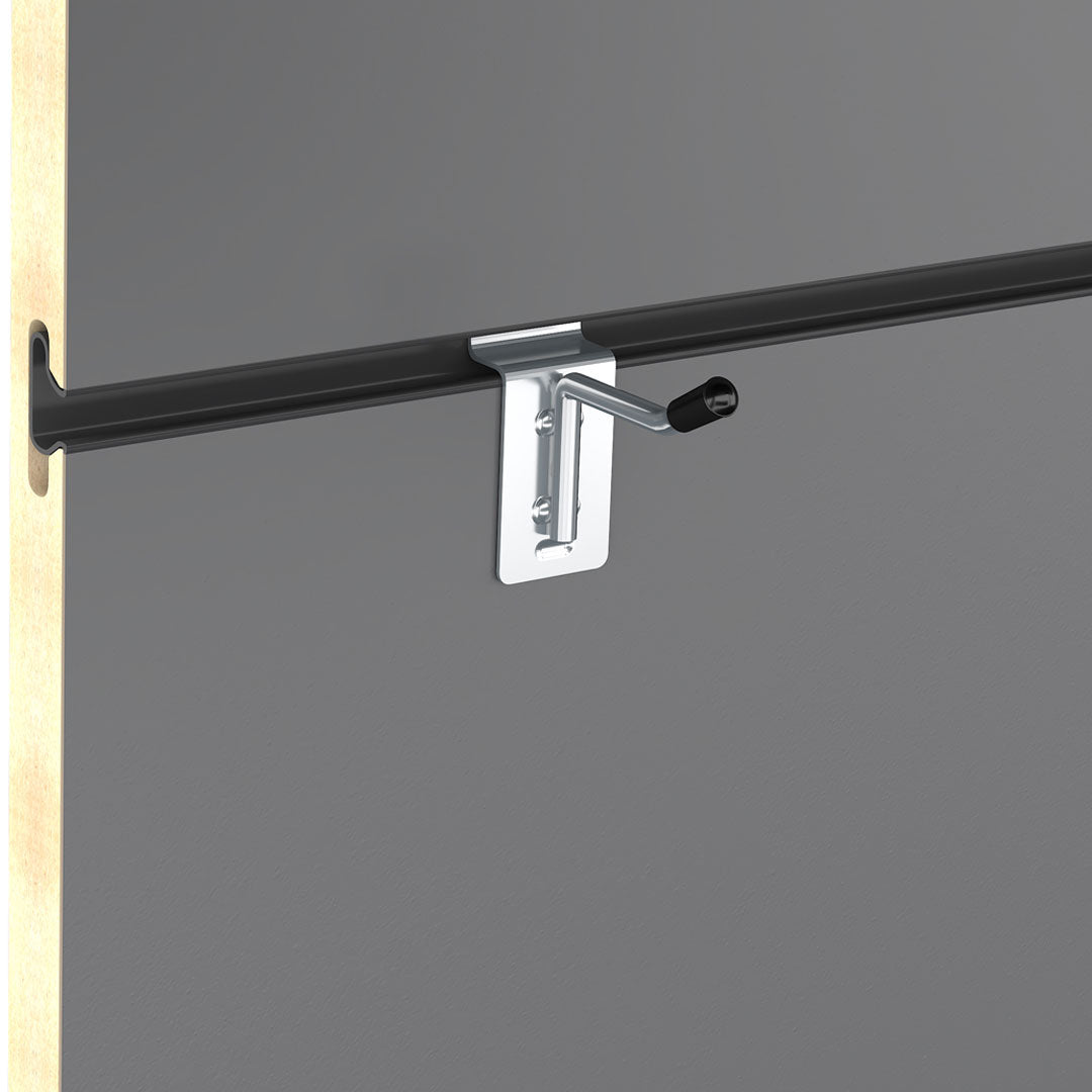 Slatwall Hooks Accessory Single Prong Shop Display 2" 5 cm — Dynamic Shelf