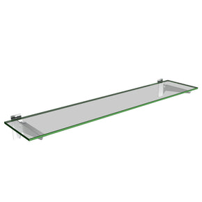 Slatwall Glass Shelf with Brackets (900x200)