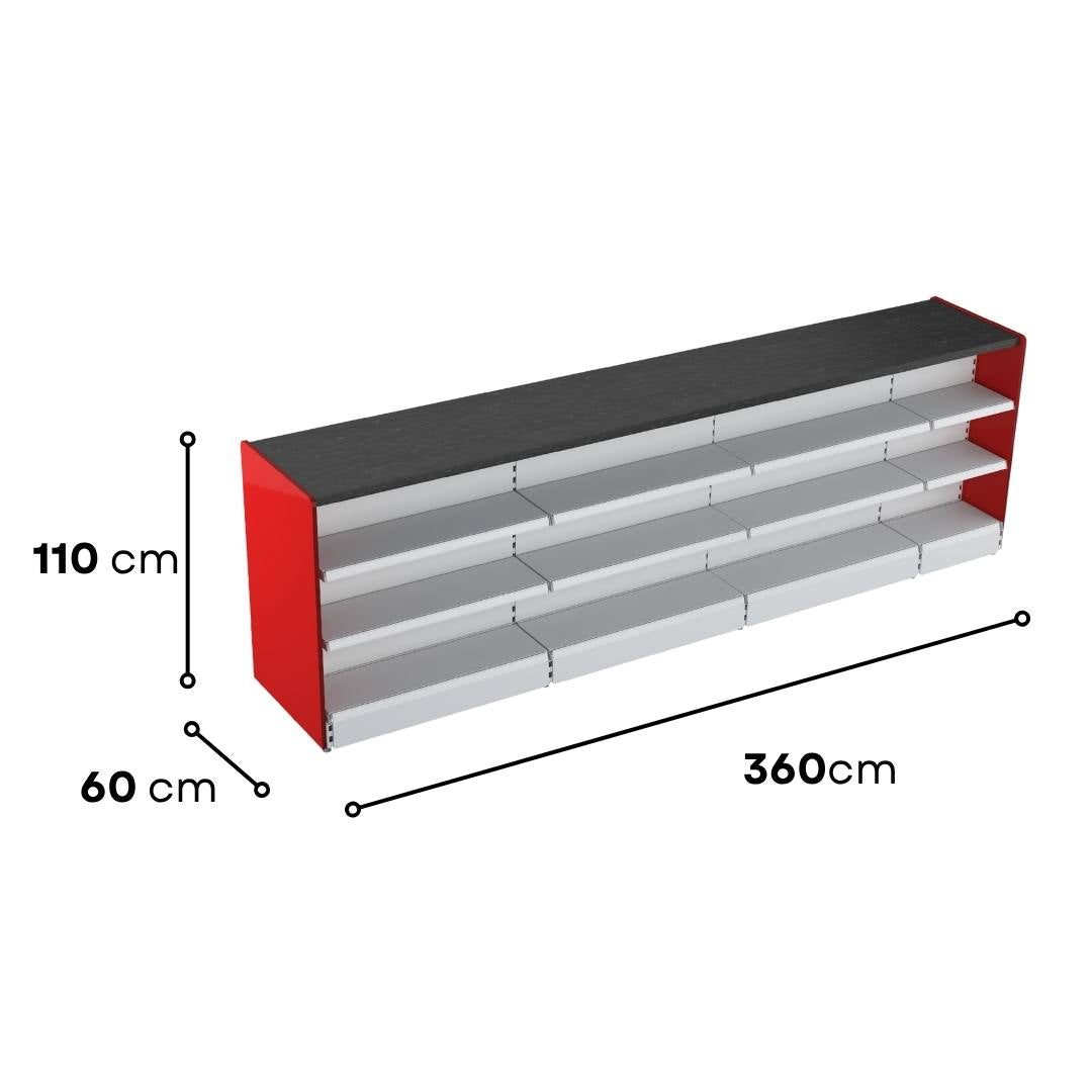 Shop Counter - Flat (360)