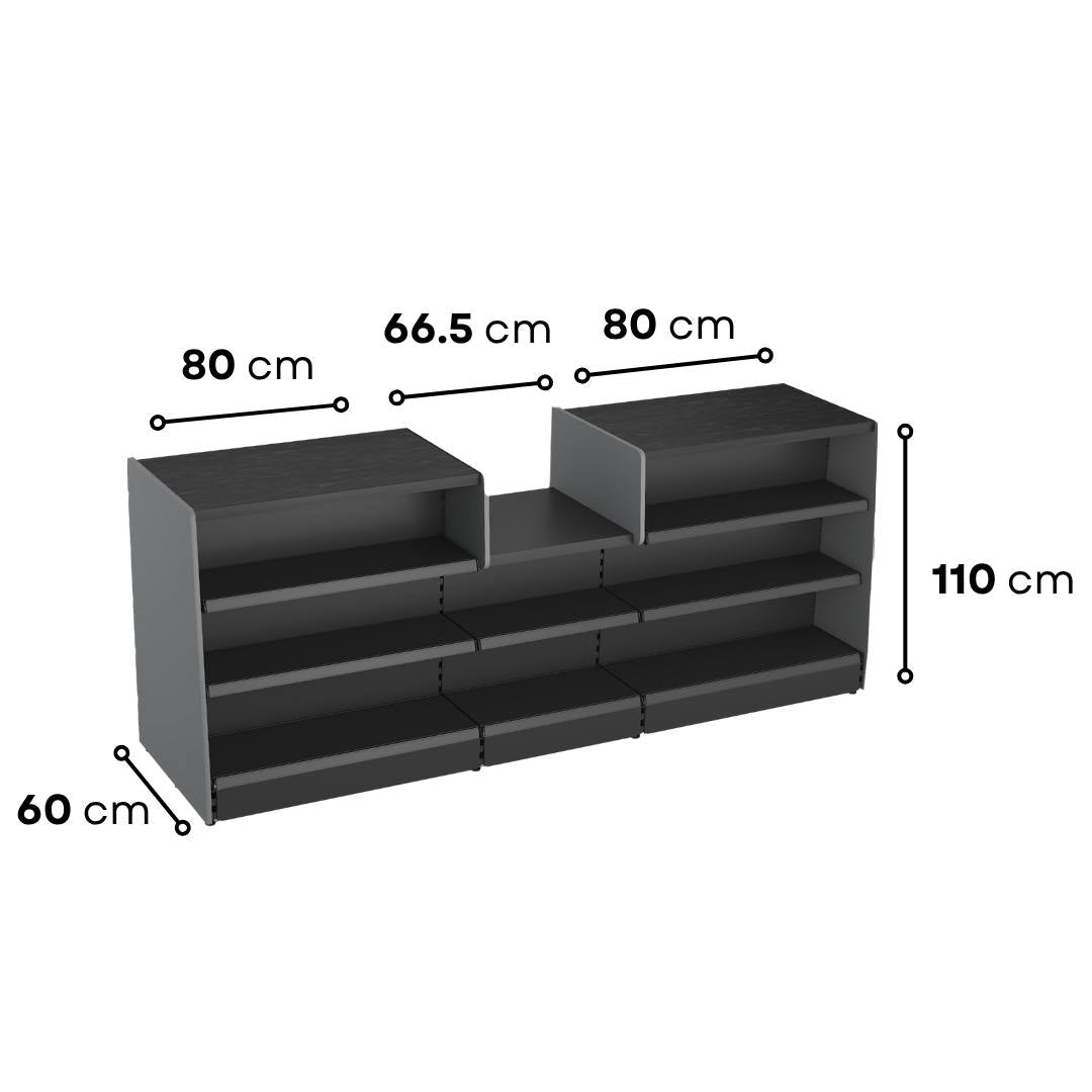 Shop Counter Middle Drop 226.5