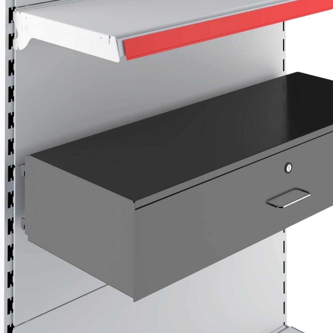Tobacco Shelf Drawers for Shop Shelving — view 3