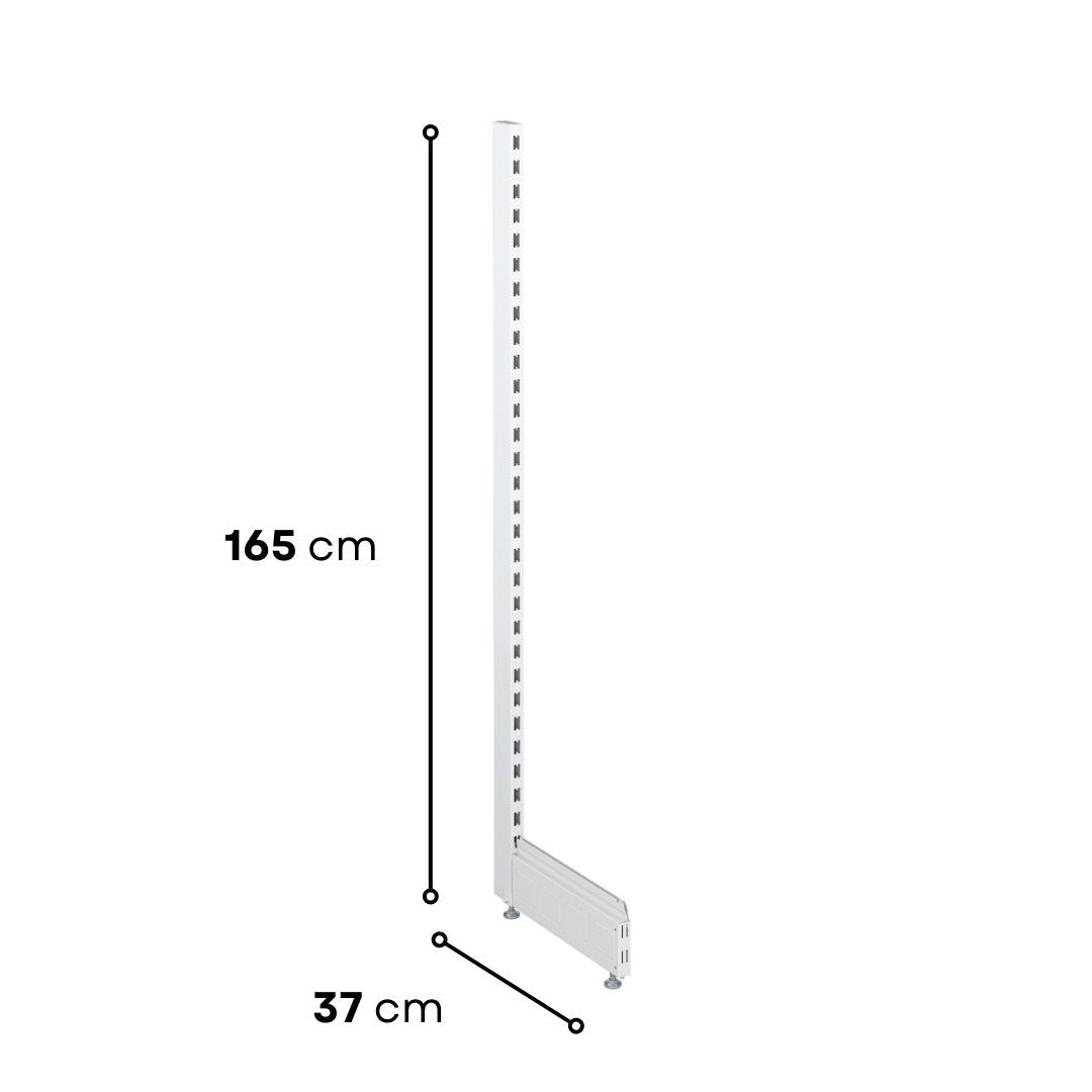 Wall Unit End Leg 1650-370