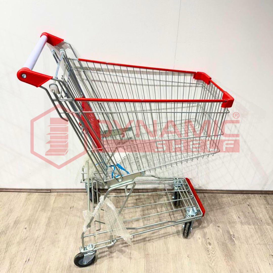 Metal Supermarket Trolley (80 Lt) — view 2
