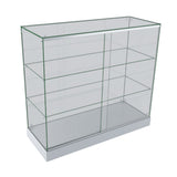 Glass Display Cabinet for Mobile and Retail Shop - White (100 cm)