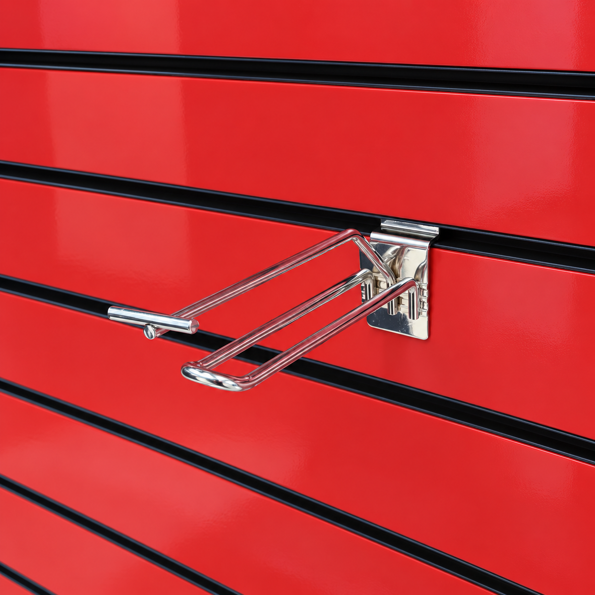 Slatwall Euro Hook with Price Tag Arm