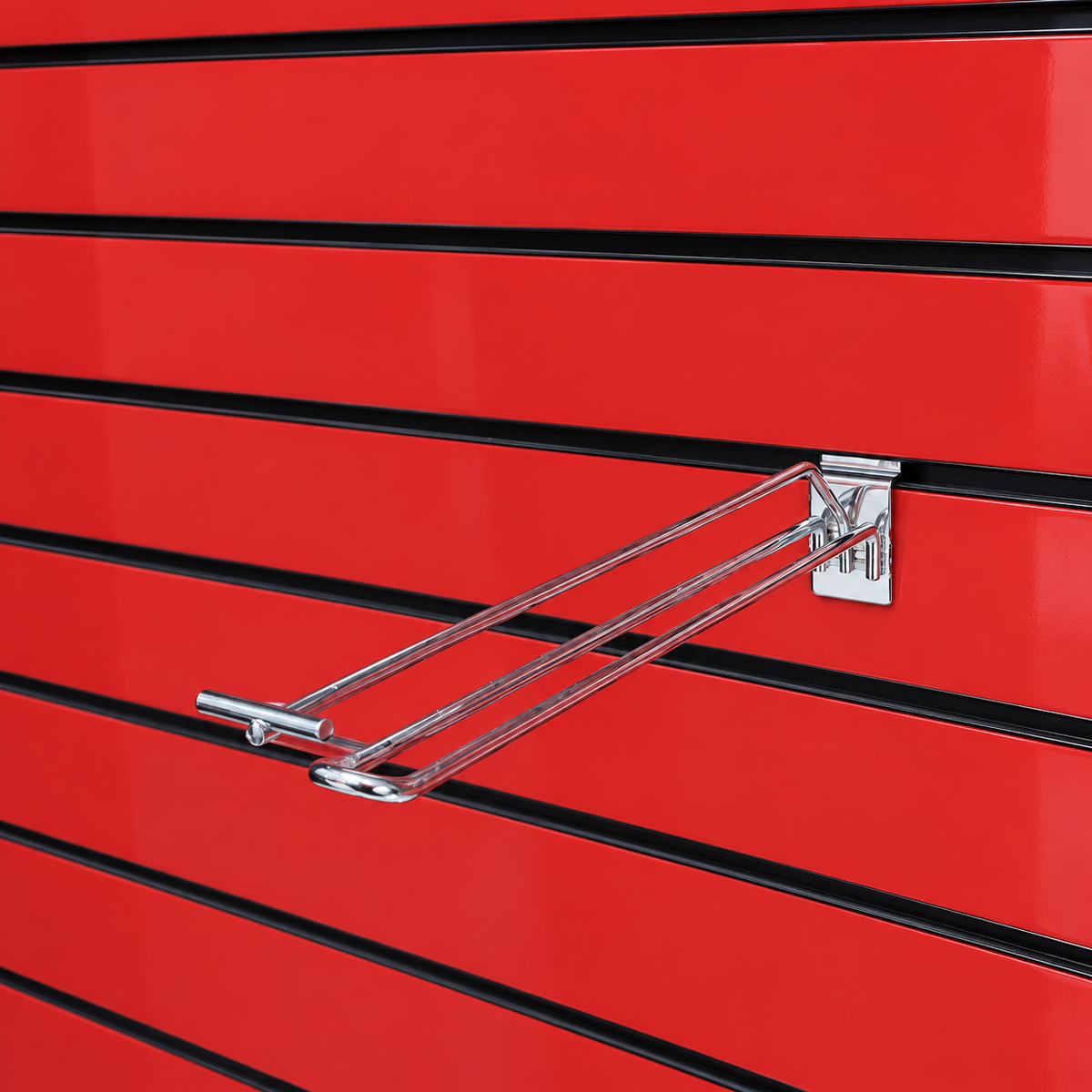 Slatwall Euro Hook with Price Tag Arm
