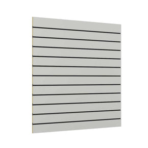 slatwall half white